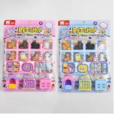 Набор животных BabyToys 2 вида пластиковых фигурок Набор животных BabyToys 2 вида пластиковых фигурок