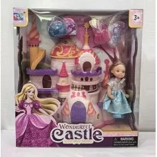 Замок принцессы с куклой BabyToys KDL 53 пластиковый
