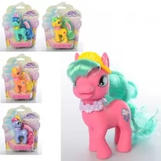 Лошадка для ляльки BabyToys 69017 пластикова 6 видів