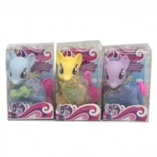 Игрушка лошадка BabyToys HF1084 с расческой, 11см Игрушка лошадка BabyToys HF1084 с расческой, 11см