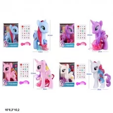 Іграшка конятко BabyToys SG-F2017 з крильями та аксесуарами