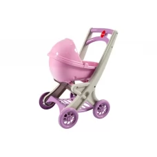 Коляска для кукол с люлькой 0121/04, 57 см, 4 колеса, Doloni Toys