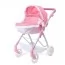 Коляска для кукол BabyToys 9643-1 трансформер с люлькой металлическая Коляска для кукол BabyToys 9643-1 трансформер с люлькой металлическая