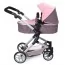 Коляска для кукол BabyToys 9707A трансформер металл