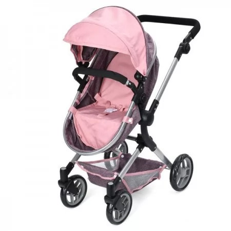 Коляска для кукол BabyToys 9707A трансформер металл