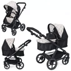Коляска для куклы BabyToys 9709 классическая с корзиной