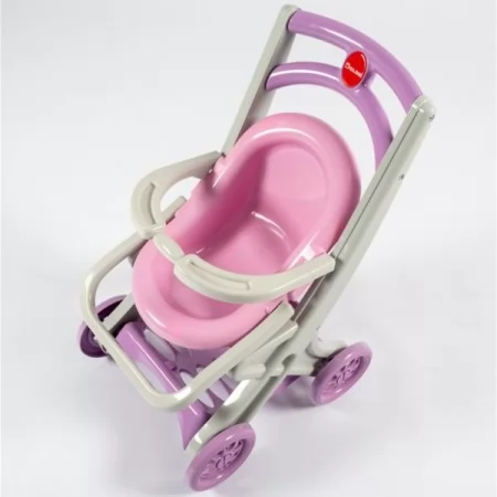 Візок для ляльок з шезлонгом, DOLONI-TOYS 0122/04 Розмір: 
Длина - 44 см
Ширина - 33 см
Висота - 58 см