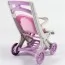Візок для ляльок з шезлонгом, DOLONI-TOYS 0122/04 Розмір: 
Длина - 44 см
Ширина - 33 см
Висота - 58 см