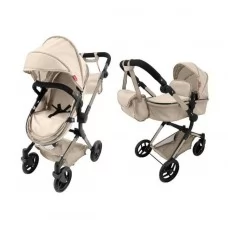 Коляска для кукол Carrello Alfa 9707 металлическая 2в1 Коляска для кукол Carrello Alfa 9707 металлическая 2в1