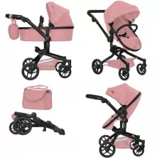 Коляска для кукол Carrello Fortuna 9695 2в1 с сумкой металл Коляска для кукол Carrello Fortuna 9695 2в1 с сумкой металл