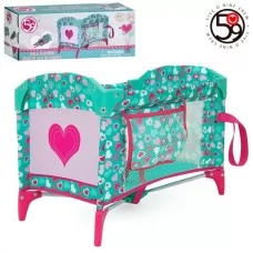 Манеж для куклы BabyToys T760057 складной, 42х28х32см Манеж для куклы BabyToys T760057 складной, 42х28х32см