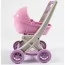 Візок для ляльок з люлькою, DOLONI-TOYS 0121/04 Розмір: 
Длина - 44 см
Ширина - 33 см
Висота - 58 см