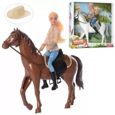 Кукла шарнирная 29 см Defa Lucy  8466