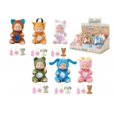 Кукла в яйце Sleeping Doll Magic Egg, 10,5 см, подвес, набор 6 шт (цена за 1шт) FY918609