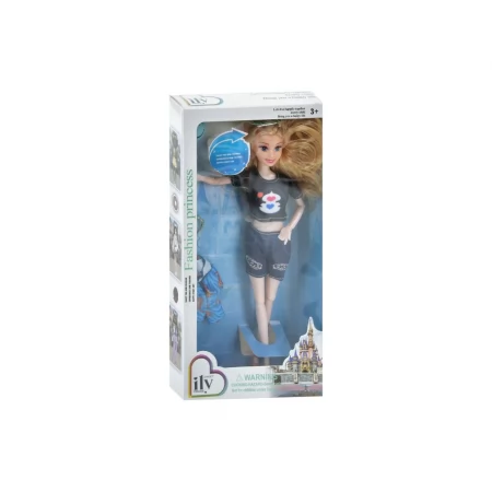 Кукла шарнирная с аксессуарами TK1057-1-2-4-5, 28 см, рюкзак и шарик (цена за 1 шт)