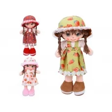 Кукла мягконабивная YG0413, 35 см, с петелькой Кукла мягконабивная YG0413, 35 см, с петелькой