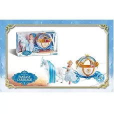 Карета для кукол BabyToys 118A пластмассовая разноцветная Карета для кукол BabyToys 118A пластмассовая разноцветная