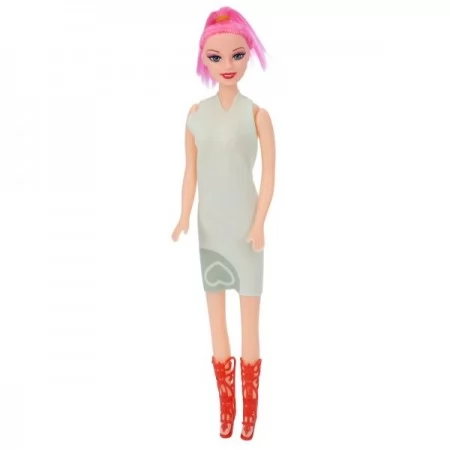 Кукла с нарядами BabyToys 12469 в платье, 26 см