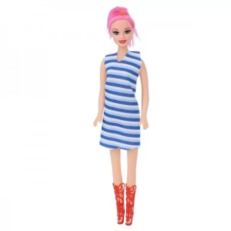 Кукла с нарядами BabyToys 12469 в платье, 26 см