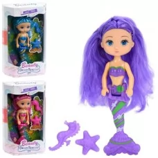 Кукла-русалка BabyToys 1802, 18 см, с расческой Кукла-русалка BabyToys 1802, 18 см, с расческой