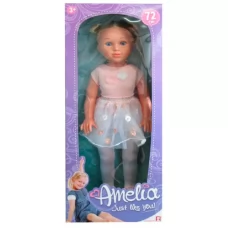 Кукла 3007 ростовая, Amelia, 72см, в коробке, 30,5-77,5-17,5