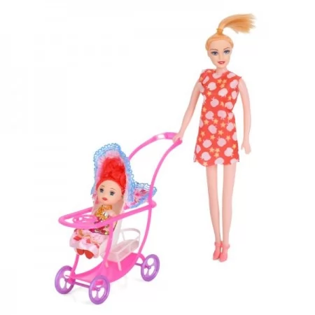 Кукла BabyToys 339-1 27см з дочкою і коляскою