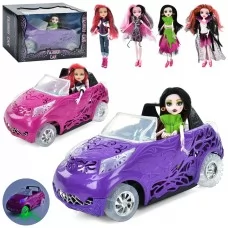 Кукла с машинкой BabyToys 5018-CM со светом и музыкой Кукла с машинкой BabyToys 5018-CM со светом и музыкой