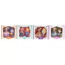 Шарнирная кукла BabyToys 5021 16см с расческой Шарнирная кукла BabyToys 5021 16см с расческой