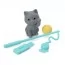 Лялька BabyToys 606005 13см з котом та аксесуарами