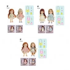 Шарнірна лялька BabyToys 15 см з аксесуарами