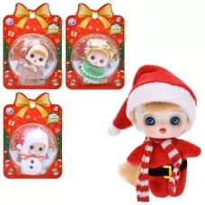 Кукла BabyToys A781B блестящая Рождество 9см Кукла BabyToys A781B блестящая Рождество 9см
