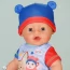 Кукла Baby Born Джонас 43 см с аксессуарами