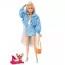 Кукла Barbie Экстра Блондинка с пучком на распущенных волосах 29 см HHN08