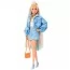 Кукла Barbie Экстра Блондинка с пучком на распущенных волосах 29 см HHN08