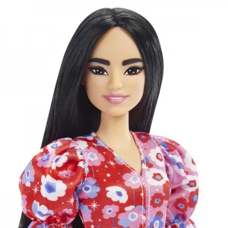 Лялька Barbie Модниця в рожевій квітчастій сукні 29 см HBV11