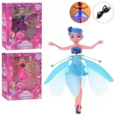 Літаюча лялька BabyToys CY391 з датчиком та світлом 19см