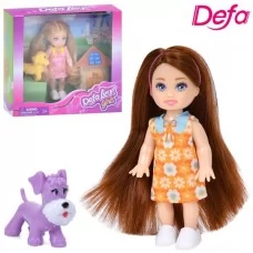 Кукла DEFA 8808 пластикова для дівчинки 11 см