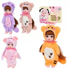 Шарнирная кукла BabyToys DH2296A 15см, 4 вида