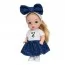 Ляльки-брелоки BabyToys DH2393 11см з дзвіночком