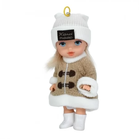 Ляльки-брелоки BabyToys DH2393 11см з дзвіночком