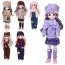 Шарнирная кукла BabyToys F0324 29см, 6 видов