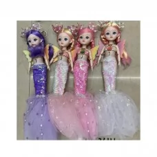 Кукла русалка BabyToys FG231110015P 31см со светом и крыльями