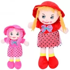 Мягконабивная кукла BabyToys 36см для девочки 3 цвета Мягконабивная кукла BabyToys 36см для девочки 3 цвета