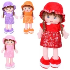 Мягкая кукла BabyToys FG240408171A 42см, 4 цвета