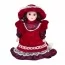Фарфоровая кукла BabyToys HC08171 21см с подставкой
