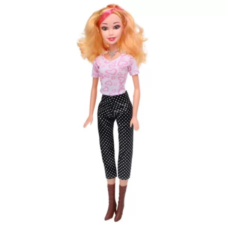 Интерактивная кукла BabyToys M 6418 Анжелика 56см с музыкой