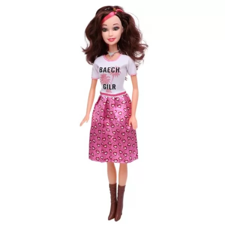 Интерактивная кукла BabyToys M 6418 Анжелика 56см с музыкой