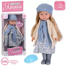 Кукла M 6497 I UA Яринка, 42см, музыка(укр.), песни, расческа, на бат(табл.), в коробке, 23,5-44,5-10,5см