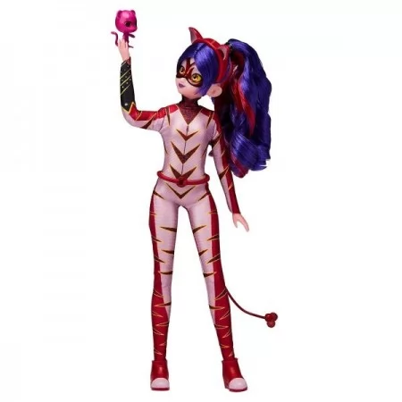 Кукла Miraculous Леди Баг и Супер-Кот Пурпурная тигрица 26 см с аксессуарами