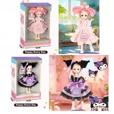 Шарнирная кукла BabyToys TZ-53-53A, 28 см, 2 вида